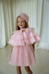 Sparkle Pink Dress Set