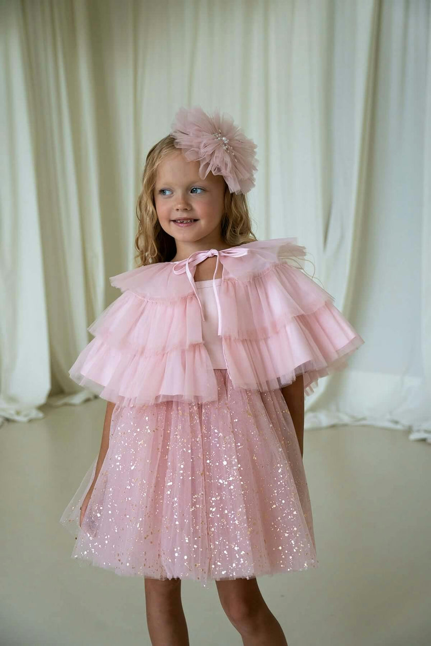 Sparkle Pink Dress Set