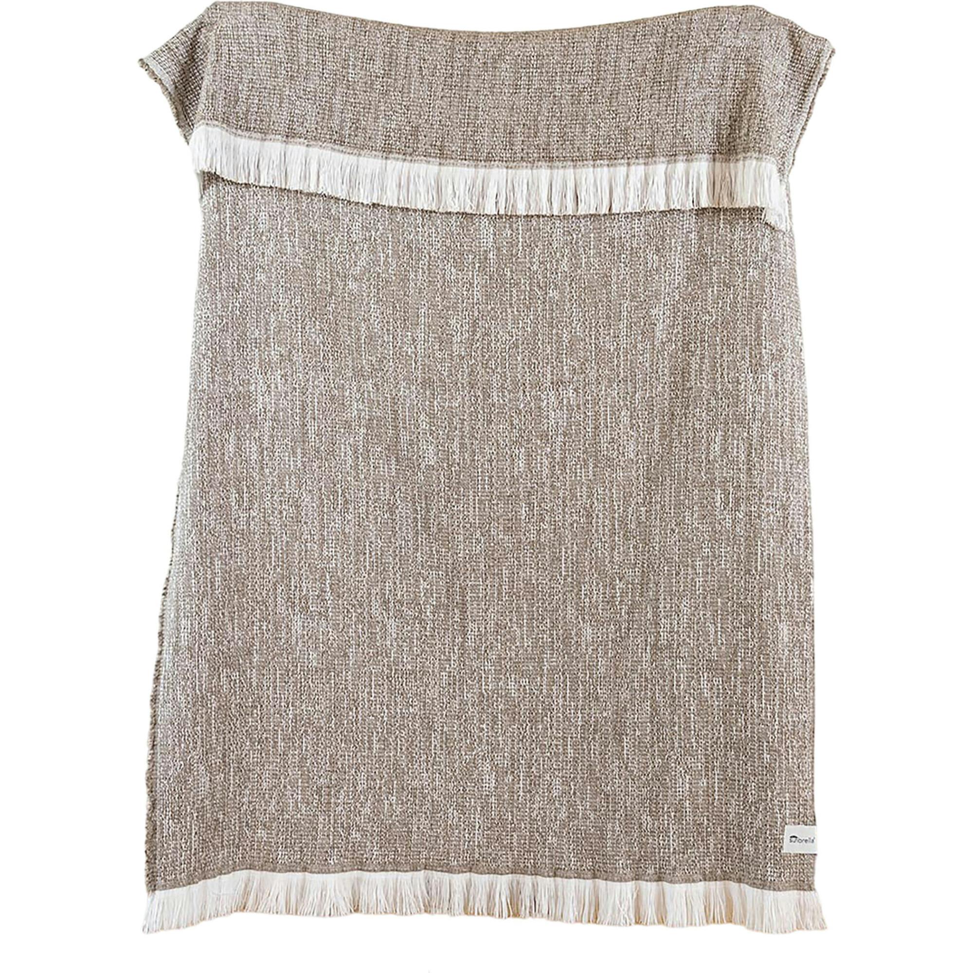 Crosshatch Stain Resistant Indoor Outdoor Throw