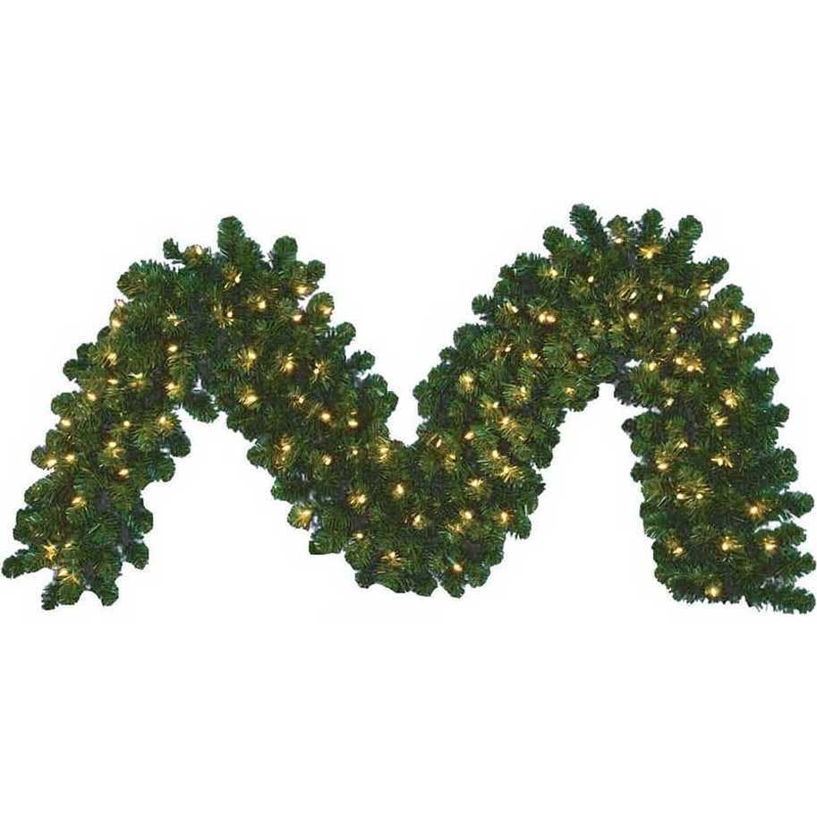 9-Foot x 18-Inch Pre-Lit Vanderbilt Garland