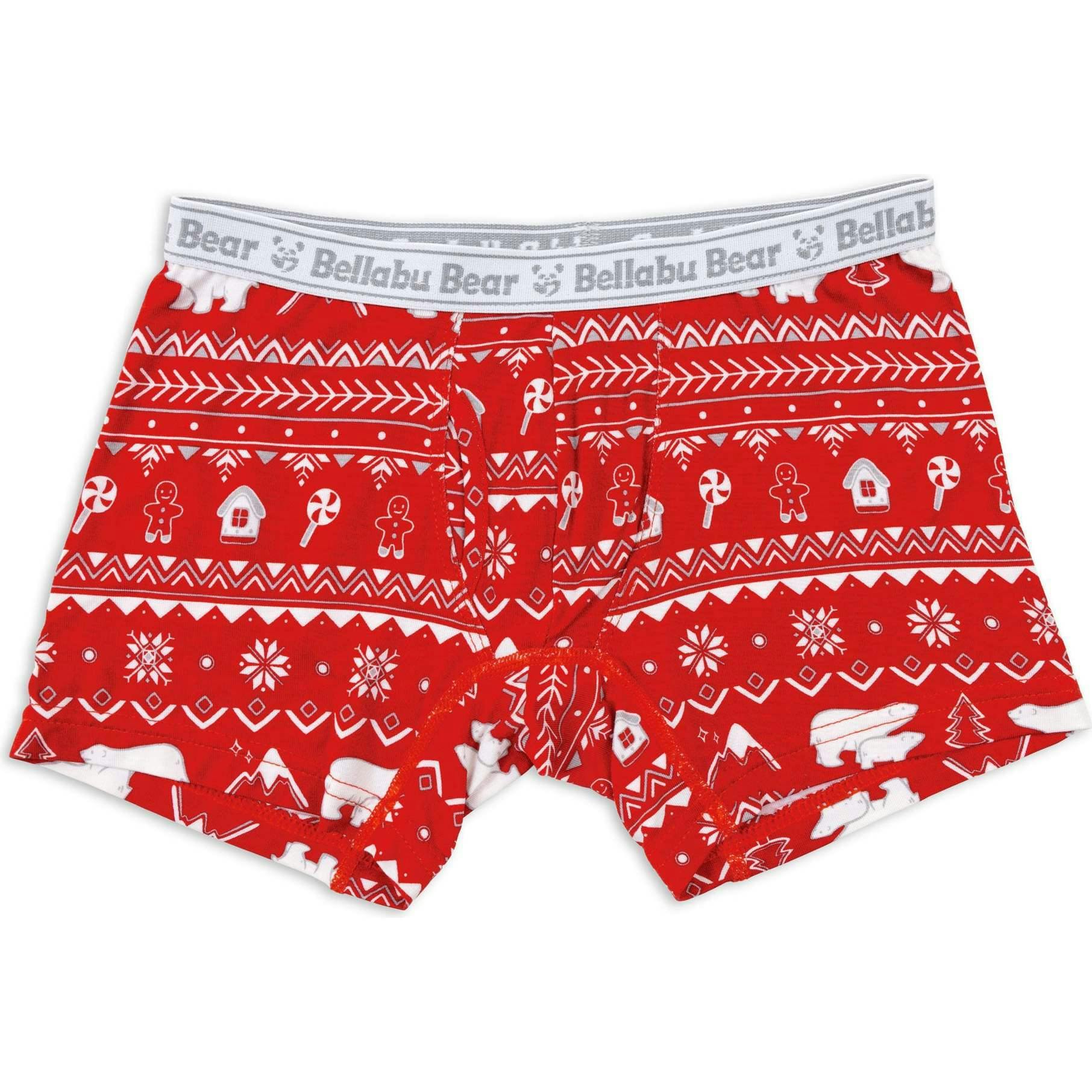 Boy's Holiday Boxer Brief Underwear 3-Pack