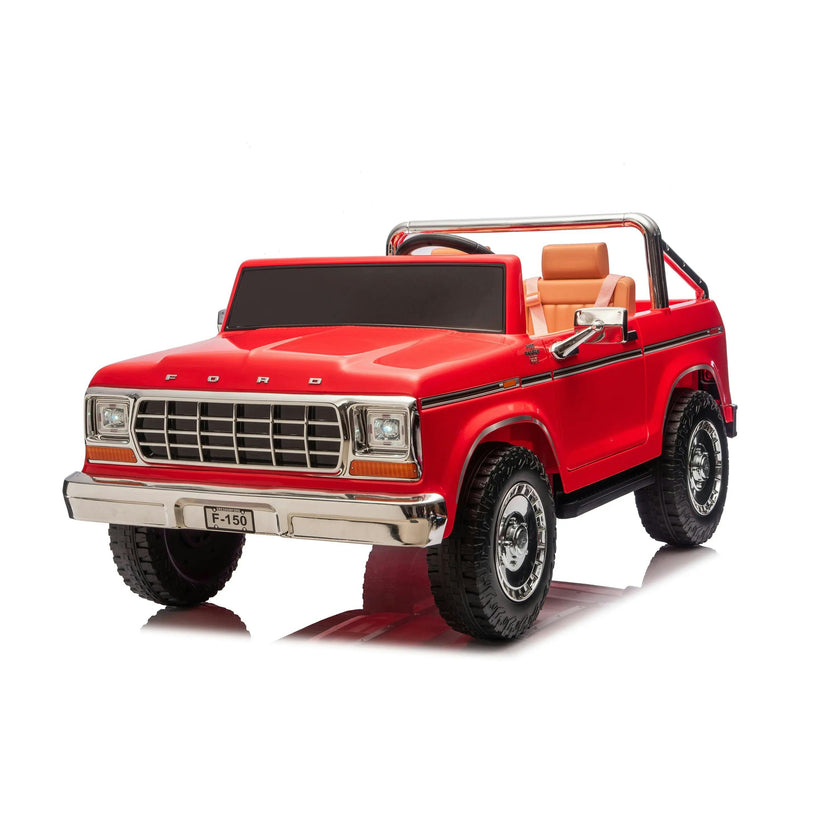Officially Licensed Ford F-150 24V 2-Seater Kids Ride-On Truck