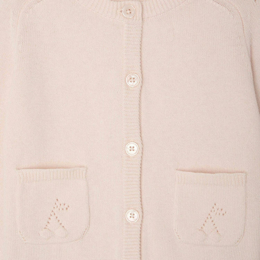 BONPOINT Elisea Cardigan - Rose Petal