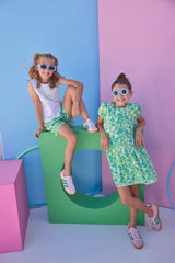 Phillipa Dress - Greenspring Groovy Floral