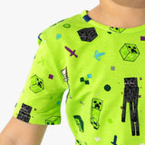 Minecraft Mob Squad Kids Pajama Short Set