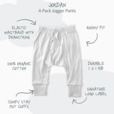 JORDAN 4-Pack Jogger Baby & Toddler Pants