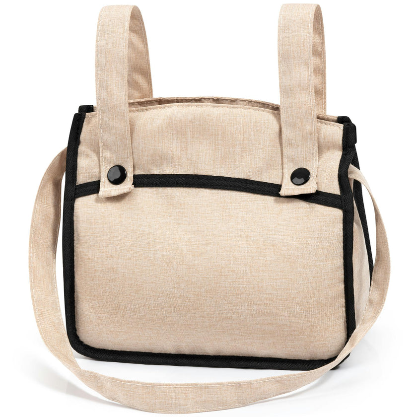 Bayer Design Dolls: Pram Classic - Beige & Black