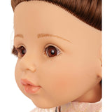 Gotz Happy Kidz Greta 75th Anniversary Jubilee  19.5" Posable Doll with Full Garments & Accessories - Long Brown Hair to Wash & Style with Beautiful Brown Eyes