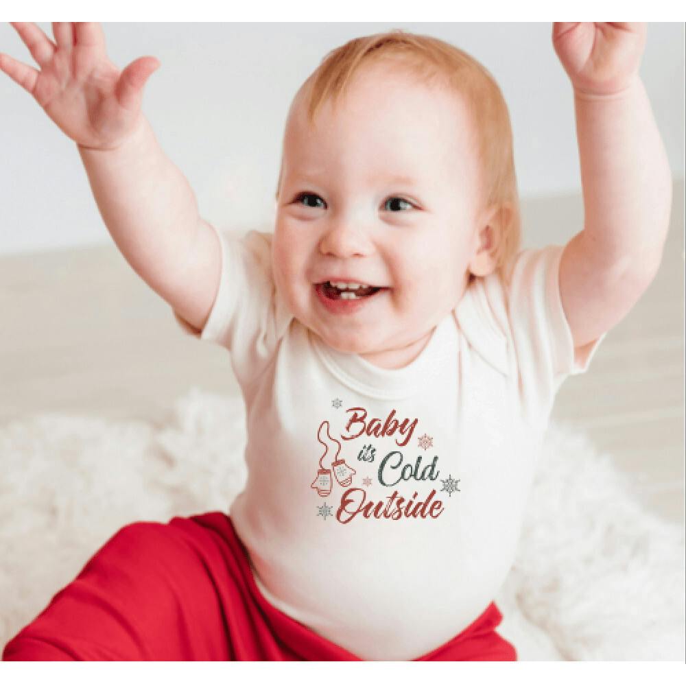 graphic tee | baby its cold outside