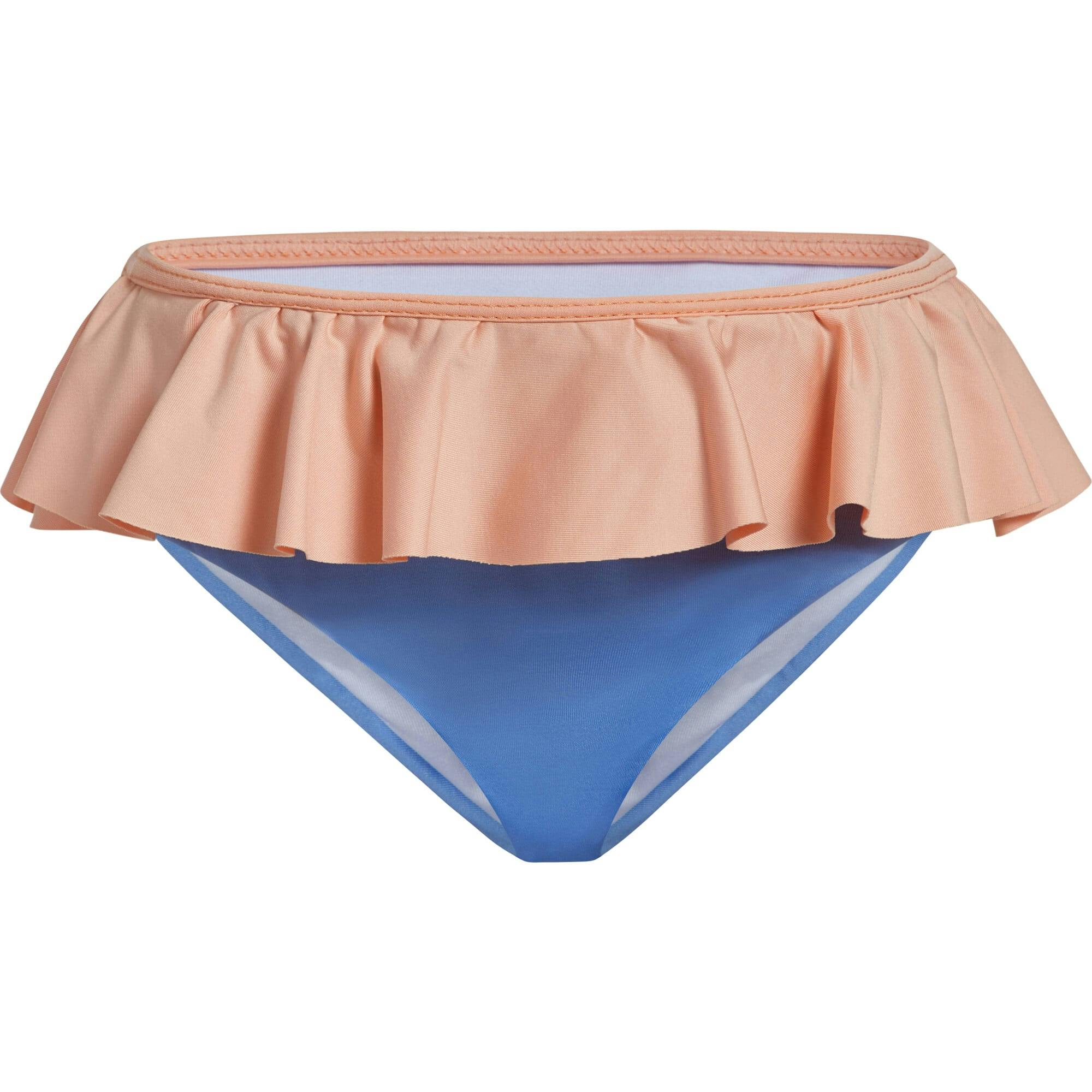 Ruffled Bikini Bottom Duo, Salmon Sky (set Of 2)