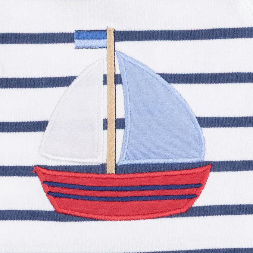 Bubbly Sailboat - Raglan Sweatshirt