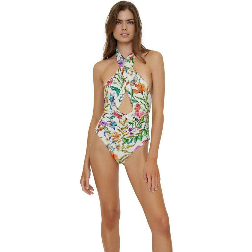 Women'S Wild Bloom Celine One Piece Swimsuit, Florals