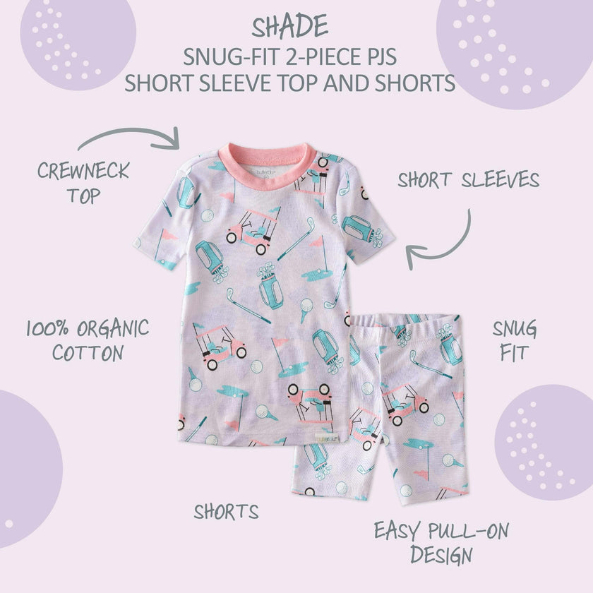 SHADE Snug-fit 2-Piece Toddler Pajamas for Boys & Girls