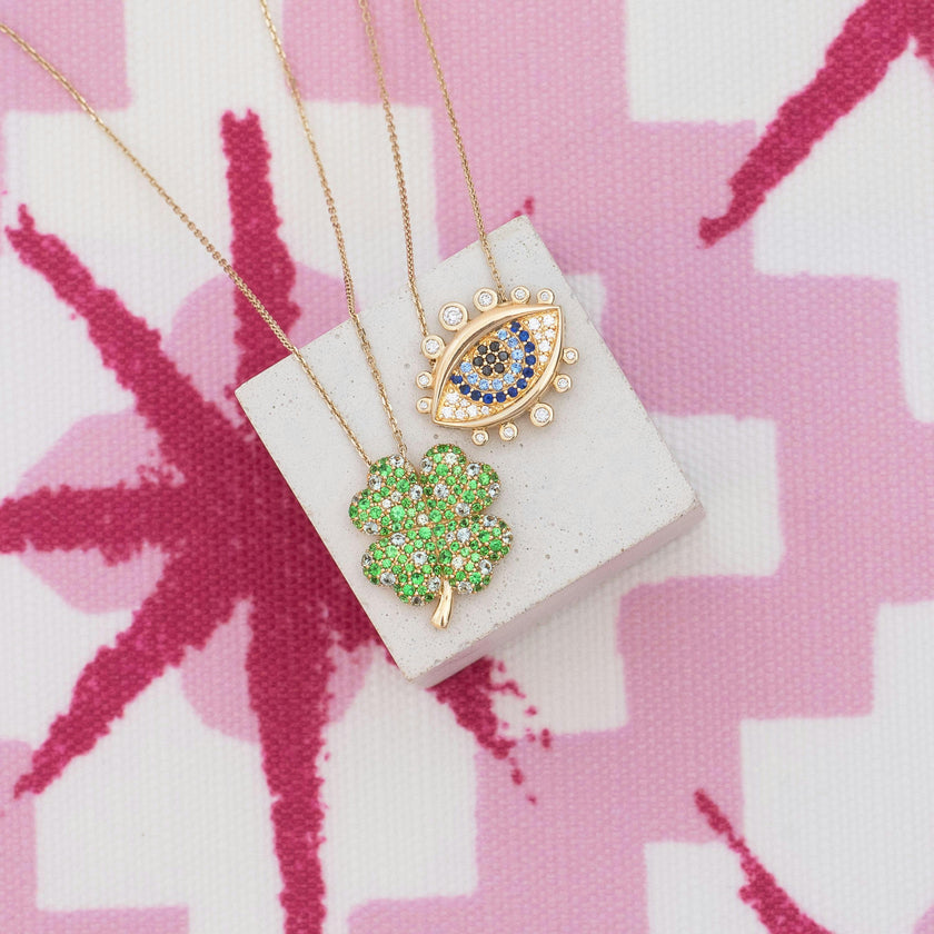 Juju Evil Eye Charm Necklace