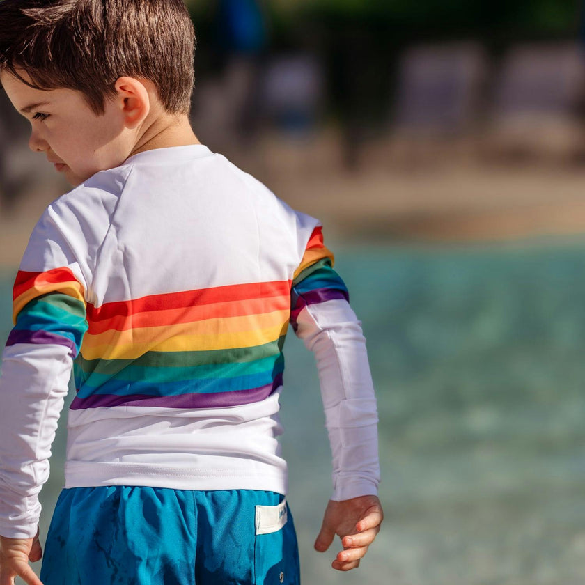 Forever Summer Rainbow Rash Guard