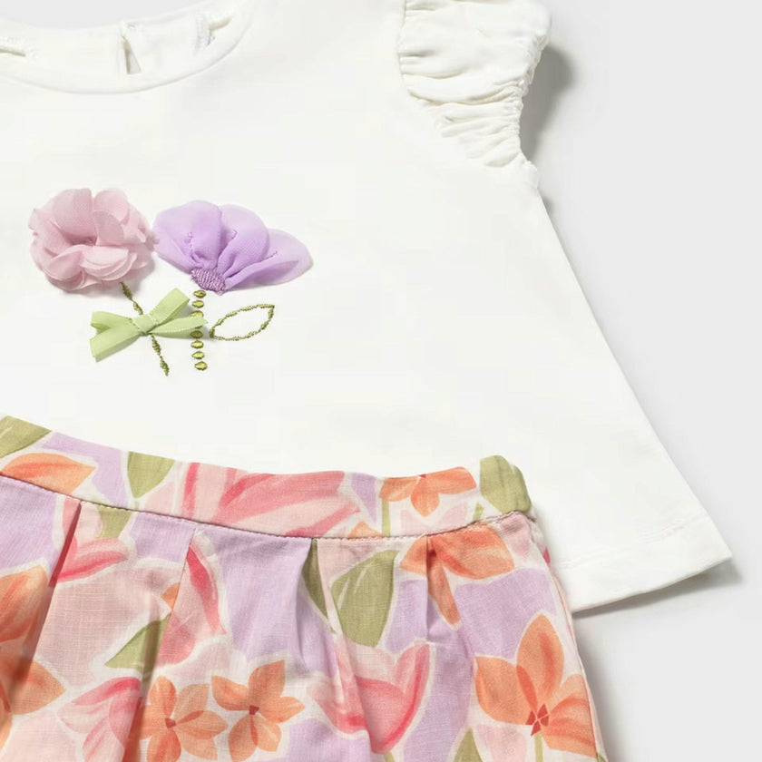 White Floral Set