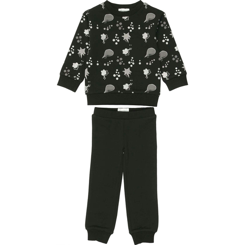 Boys Super Bubble Sweatshirt & Sweatpant2-Piece Set