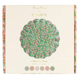 Meri Meri x Liberty Red & Green Reusable Large Plates