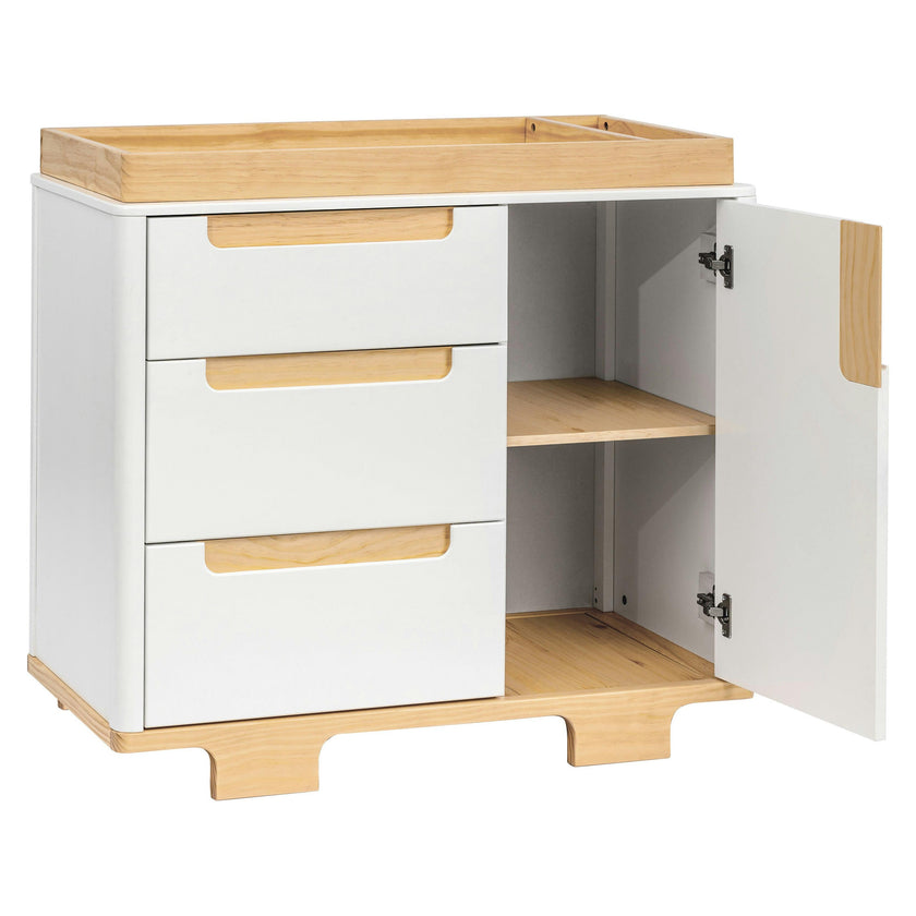 Babyletto Yuzu 3-Drawer Compact Changer Dresser with Removable Changing Tray (41")