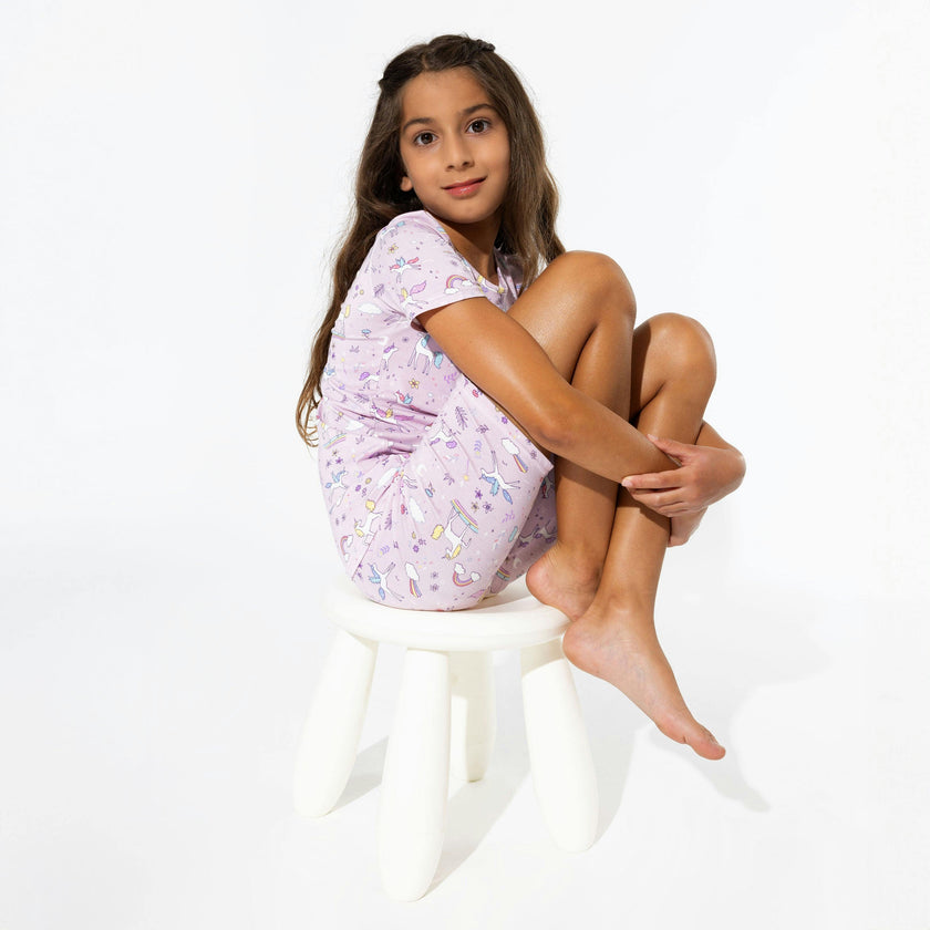 Enchanted Bamboo Kids Pajama Short Set