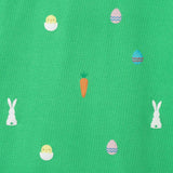 Infant Boys Printed Polo Romper | Bunny & Carrot