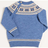 Classic Fair Isle Jumper in Blue (18mths-10yrs)
