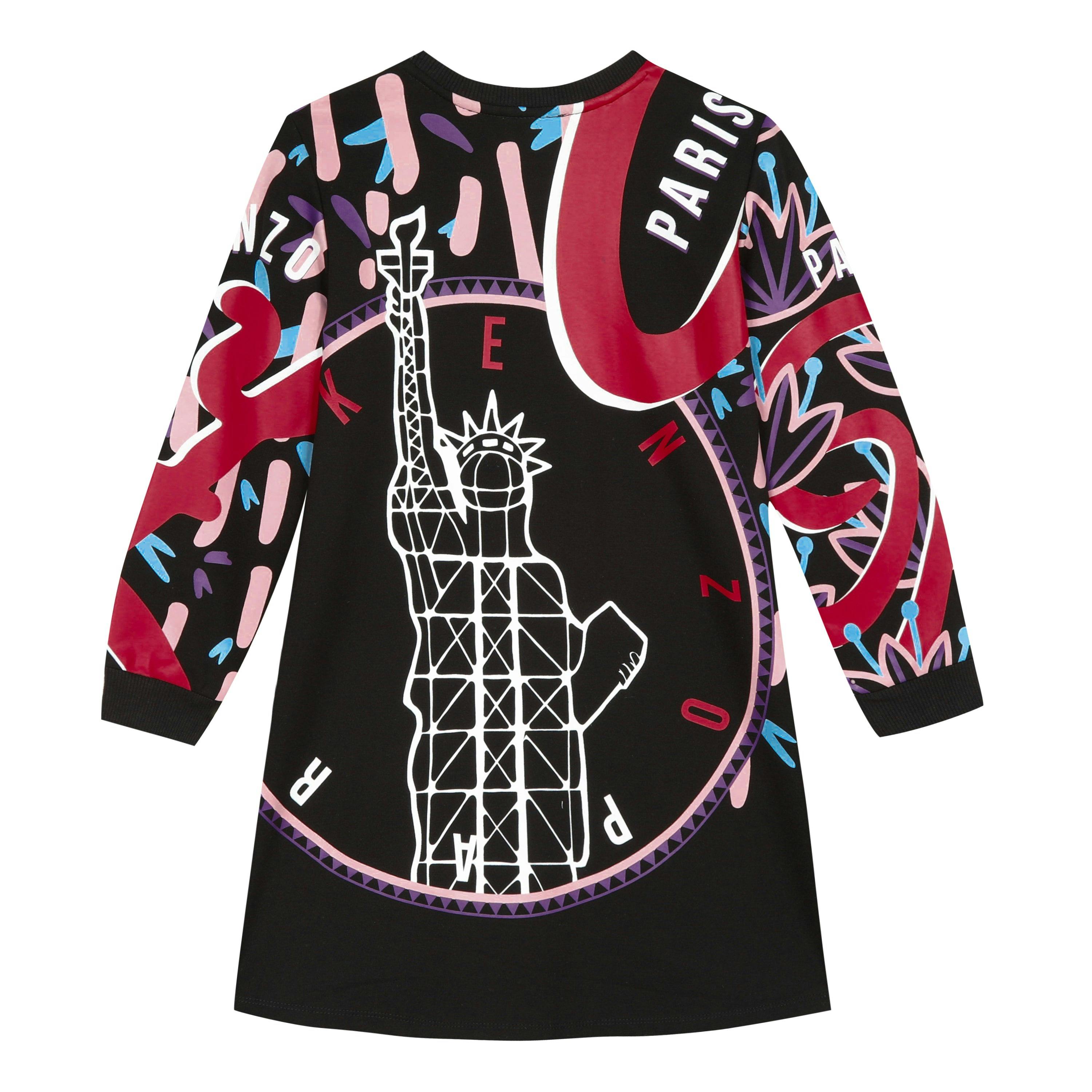 KENZO KIDS Elephant Interlock Dress