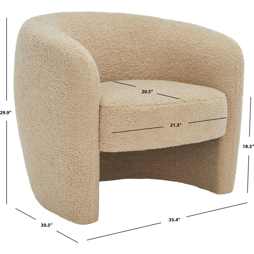 Everly Barrel Back Accent Chair