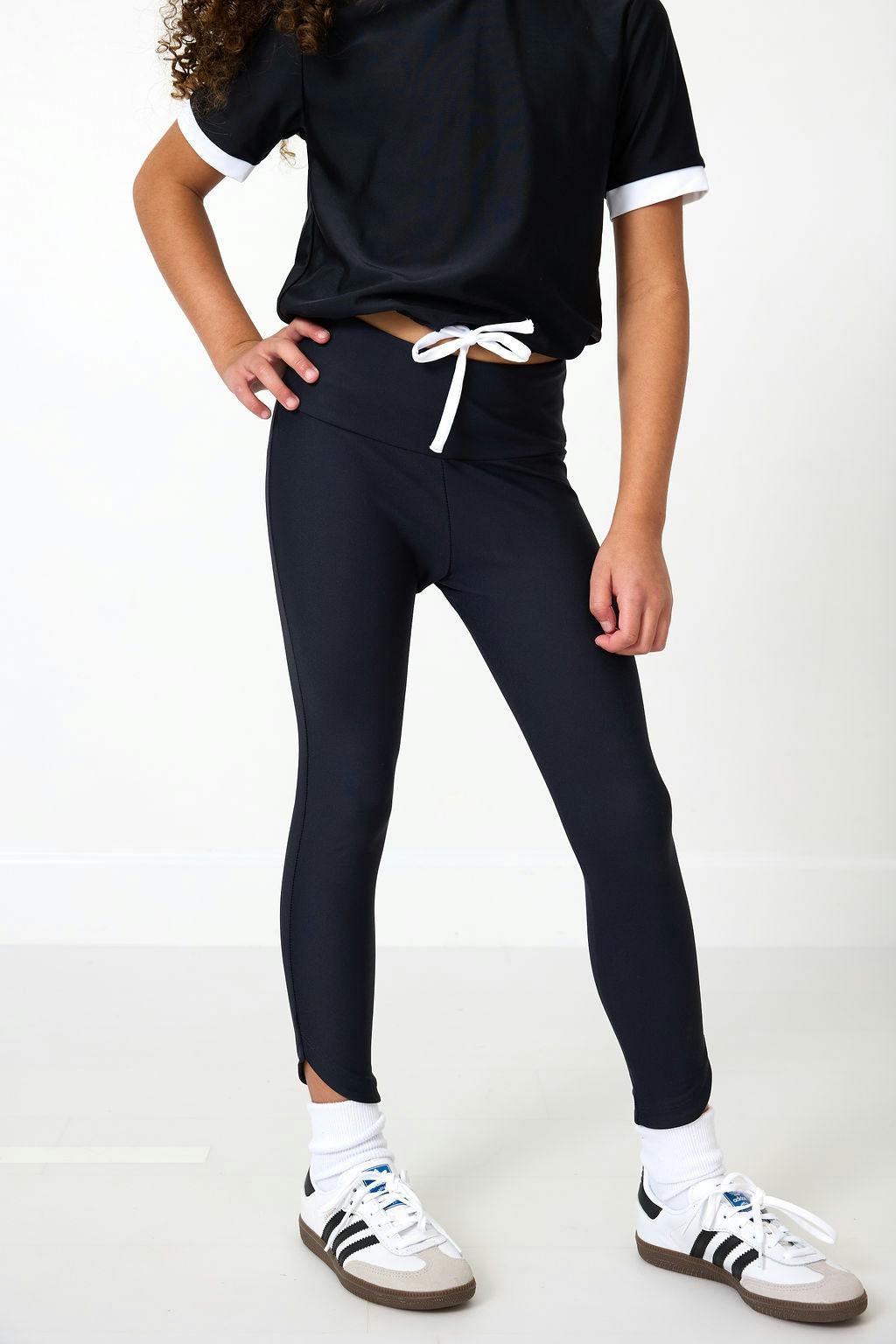 black/white dance tee