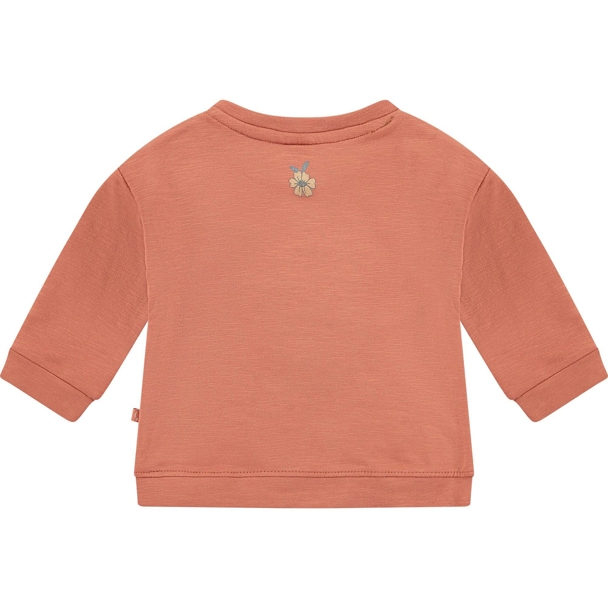 Flower Embroidered Sweatshirt