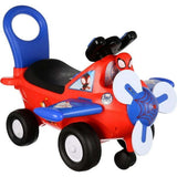 Marvel Lights 'N' Sounds Spidey Activity Plane Ride-On Toy