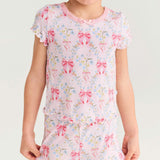 Harriet Lettuce Edge Top Short Set