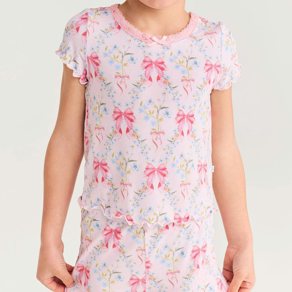 Harriet Lettuce Edge Top Short Set