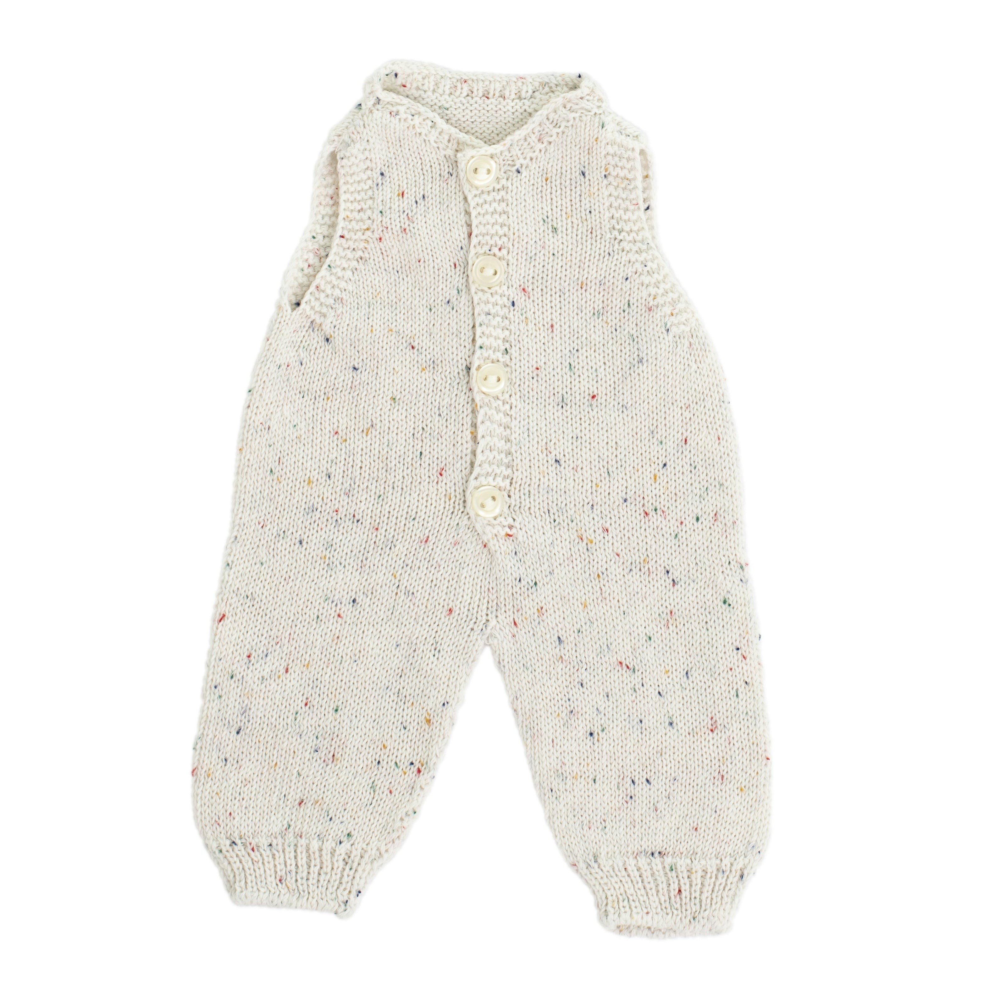 Knitted Doll Outfit 15 3/4'' – Overall & Beanie Hat