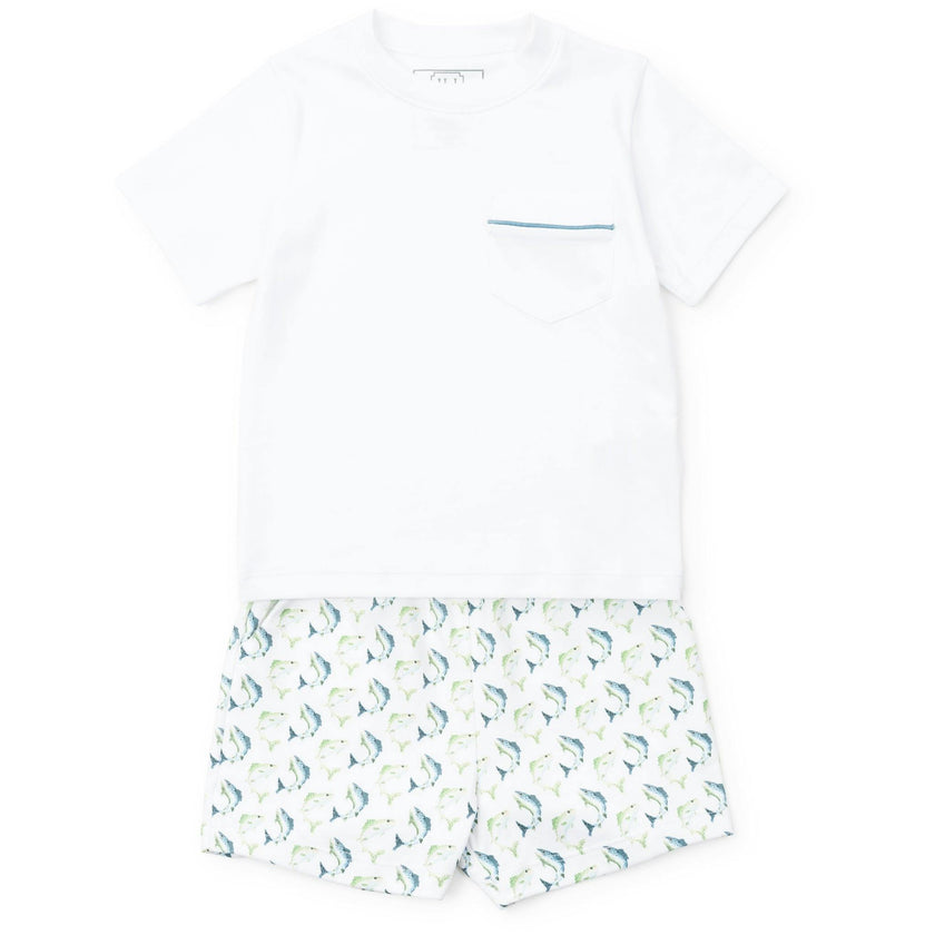 Walker Boys' Short Set - Jumping Trout