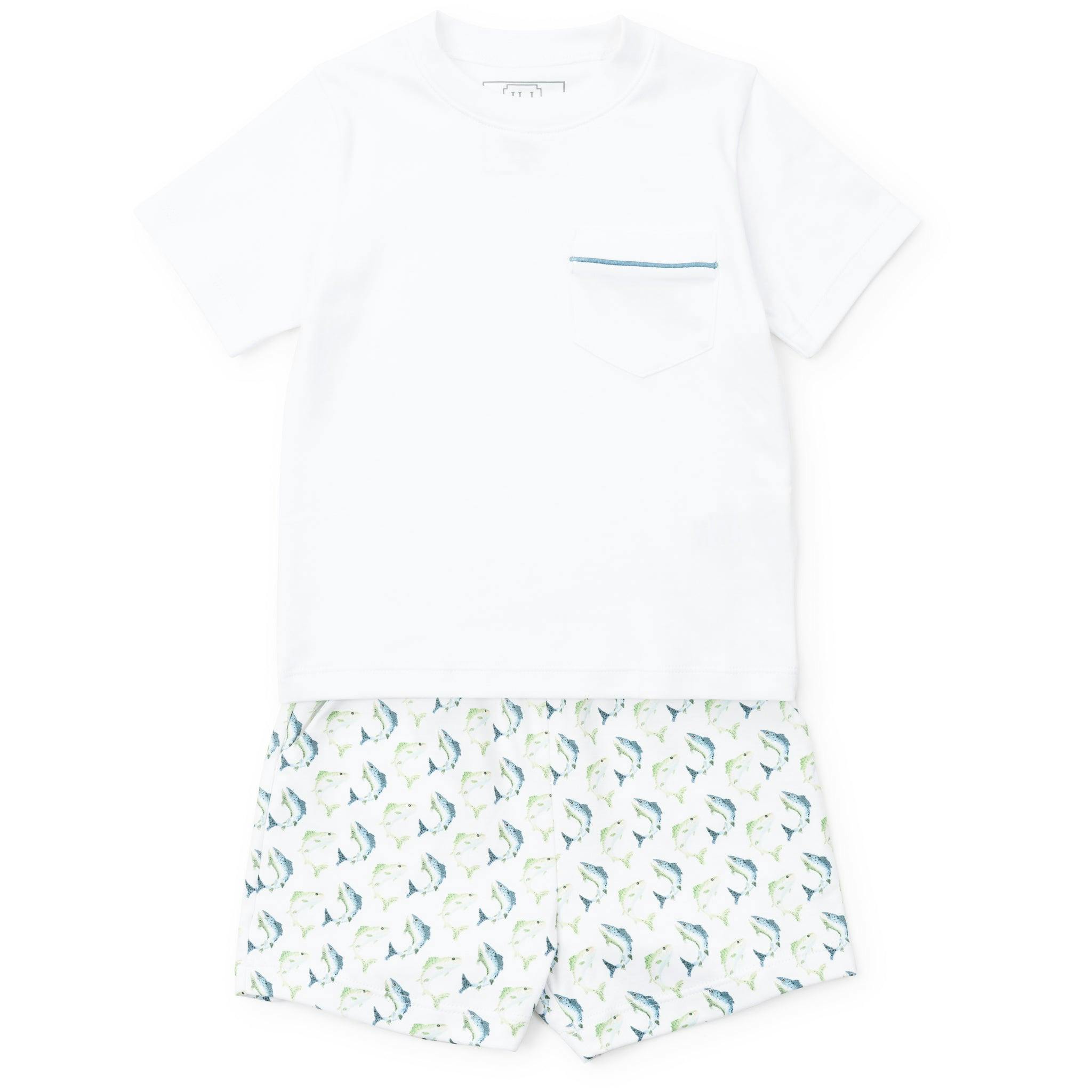 Walker Boys' Short Set - Jumping Trout