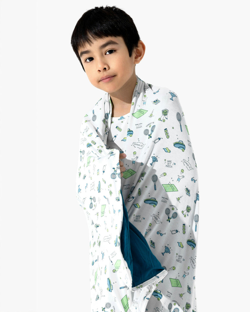 Tennis Bamboo Blanket