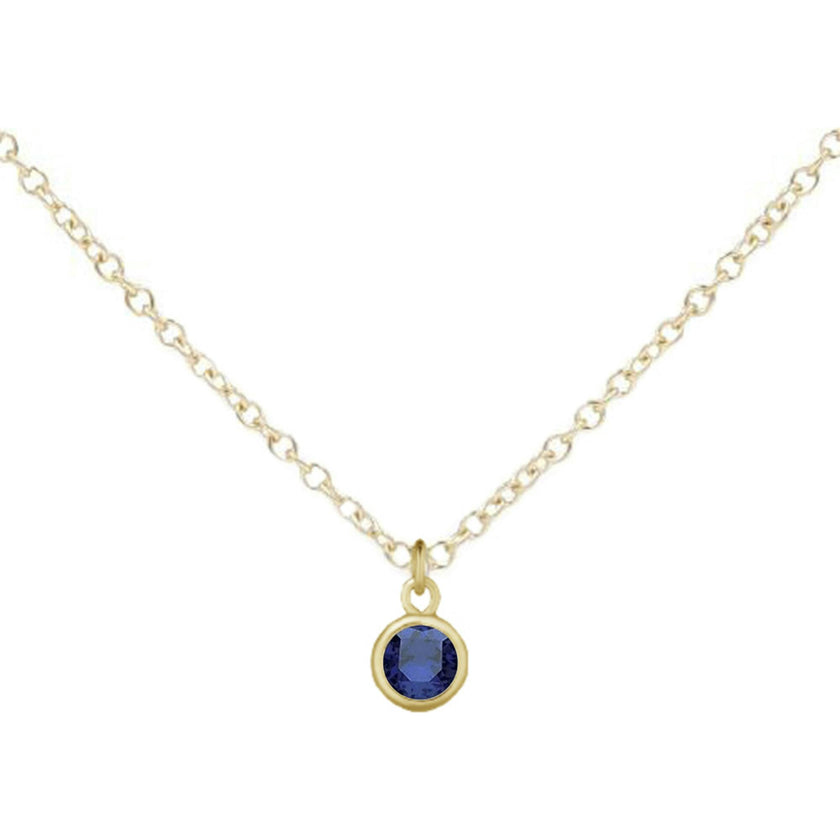 September Birthstone Necklace