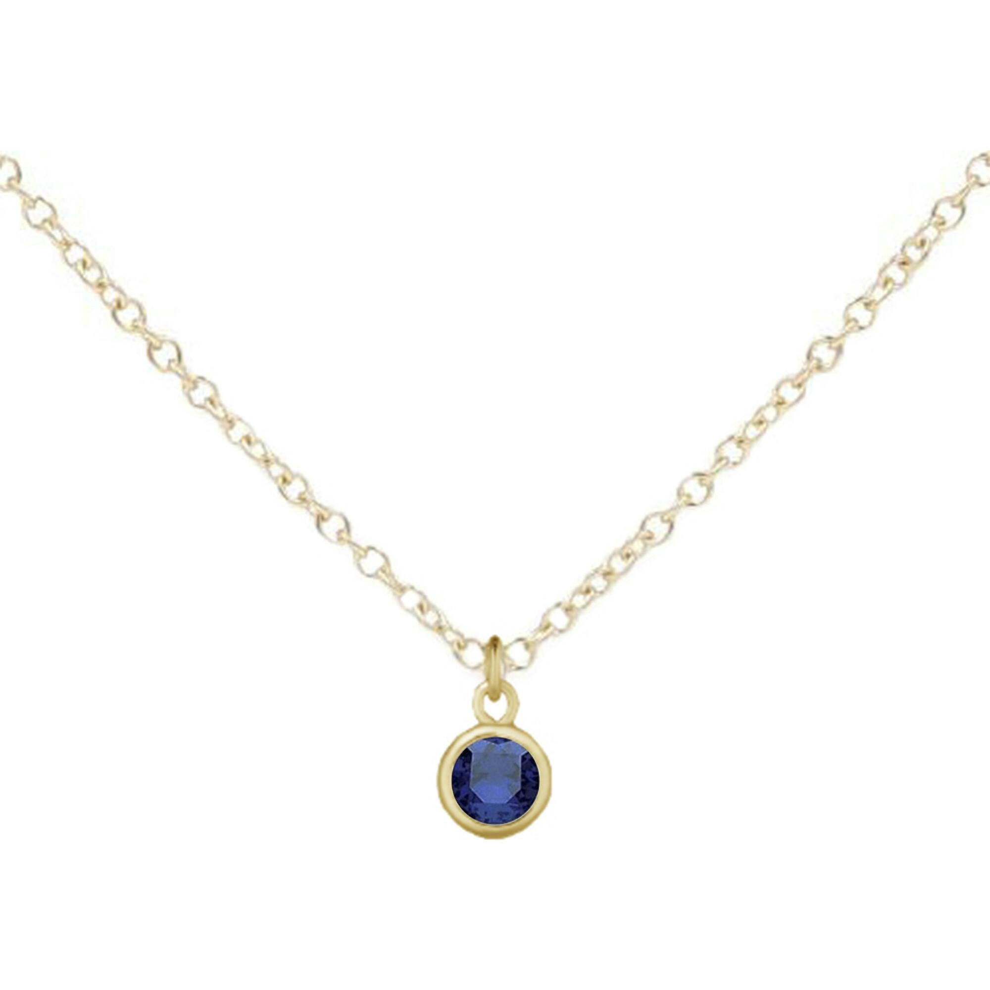 September Birthstone Necklace