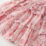 Julietta Cotton Embroidered Mini Dress
