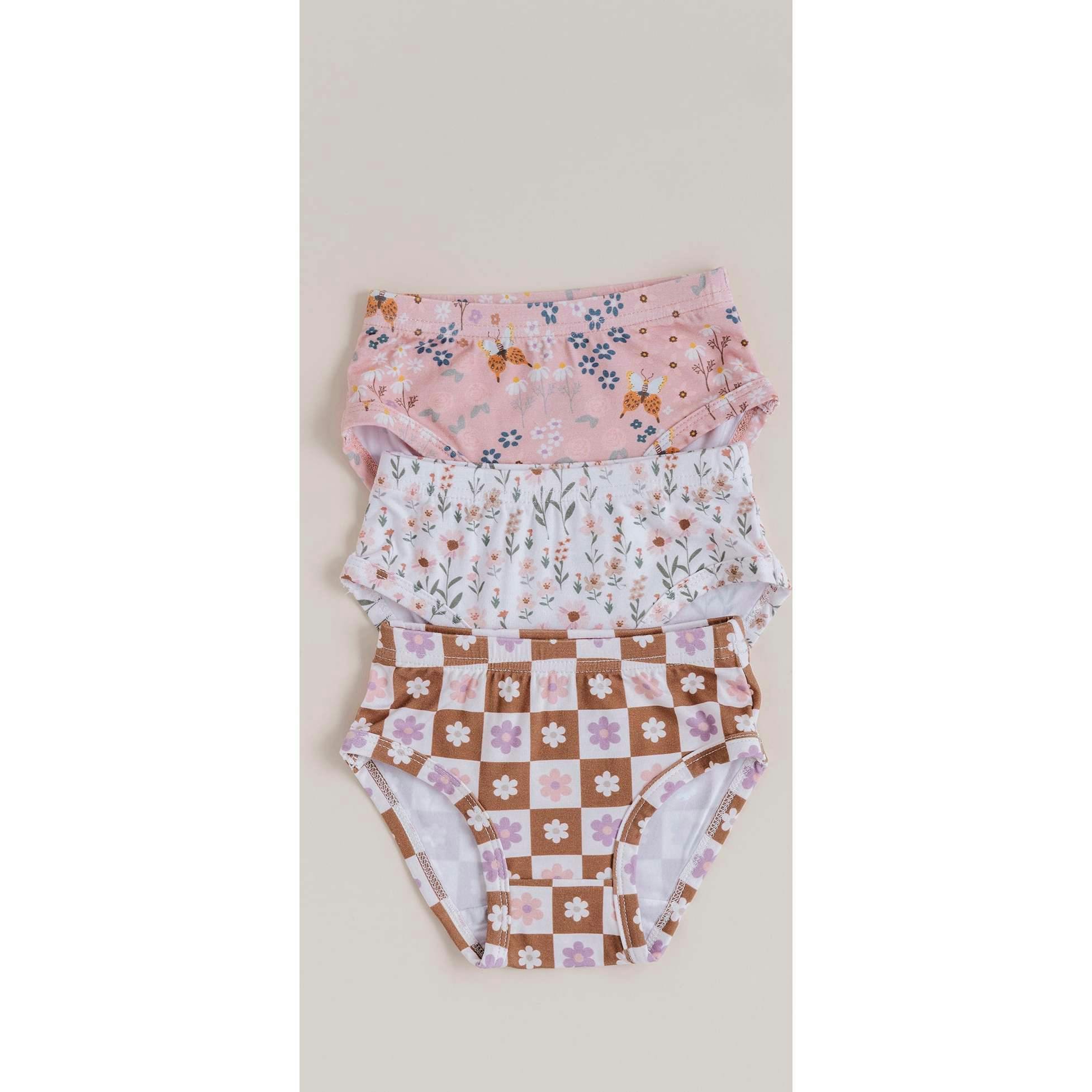 Girl's Underwear Dusky Orchid Stripe