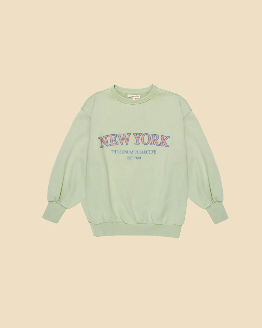 Organic Weekend Sweatshirt in Sonnet Sage