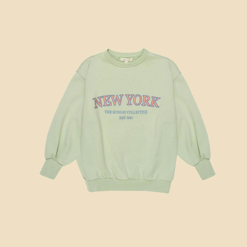 Organic Weekend Sweatshirt in Sonnet Sage