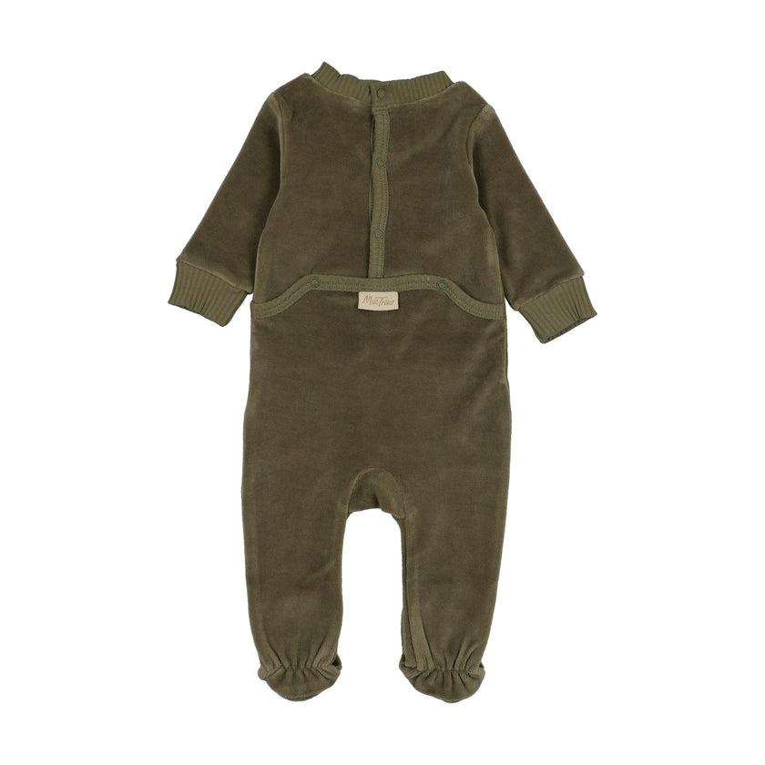 V-Neck Emblem Footie