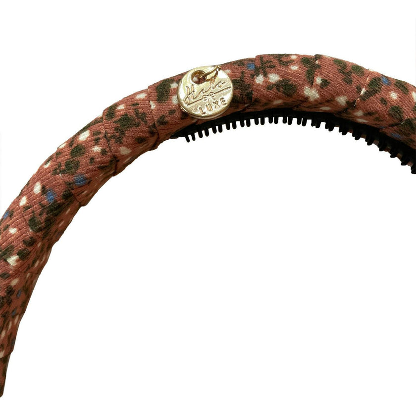 Elsie Printed Corduroy Headband