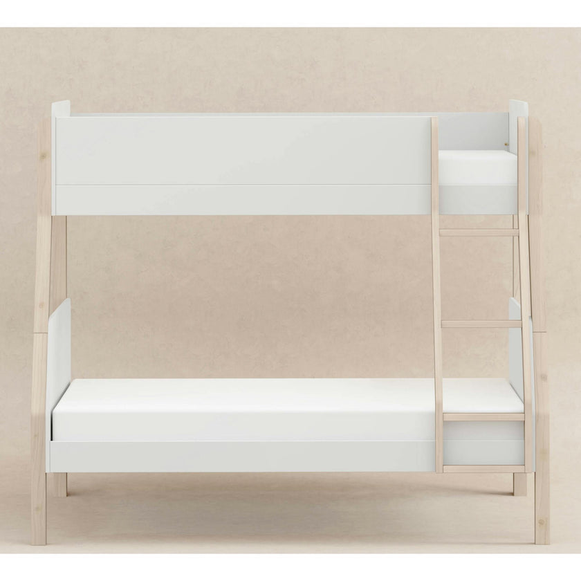TipToe Twin-Over-Full Bunk Bed In White And