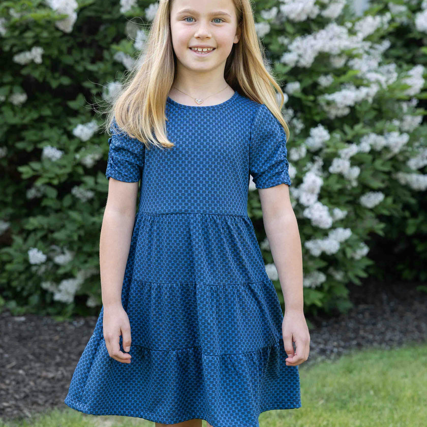 Jacquard Knit Dress