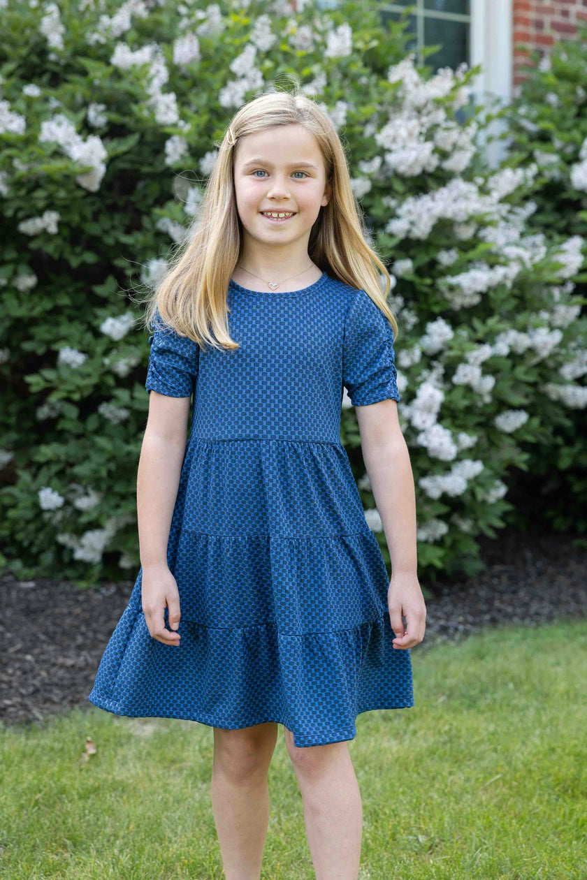 Jacquard Knit Dress