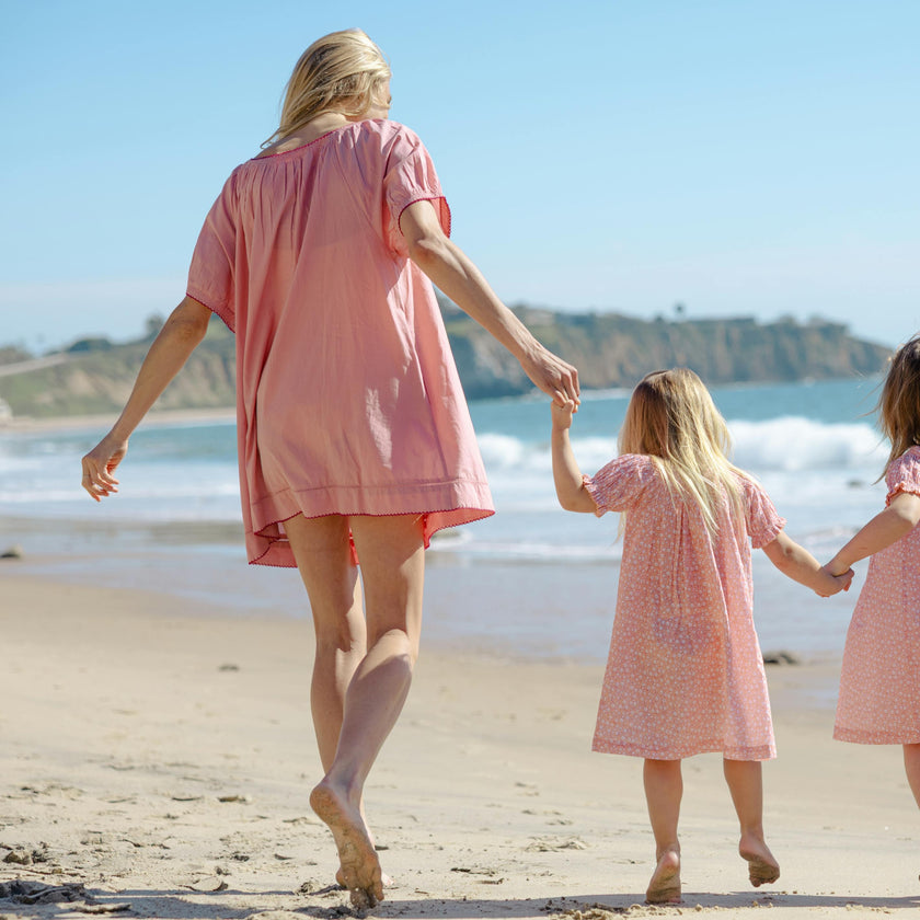 womens dusty rose coverup