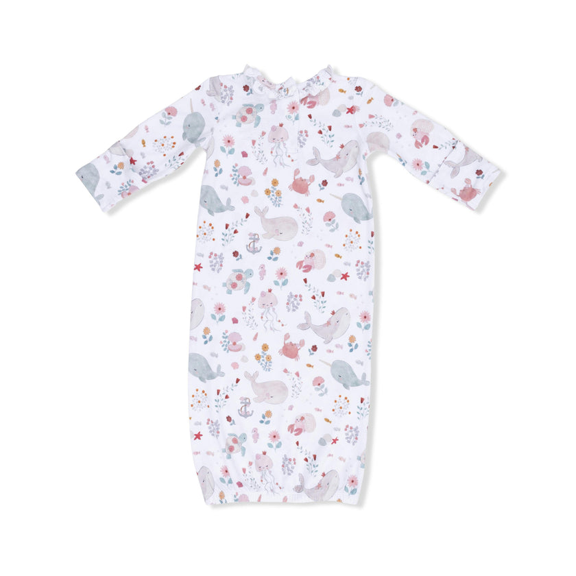 Garden Sea Creatures - Kimono Gown